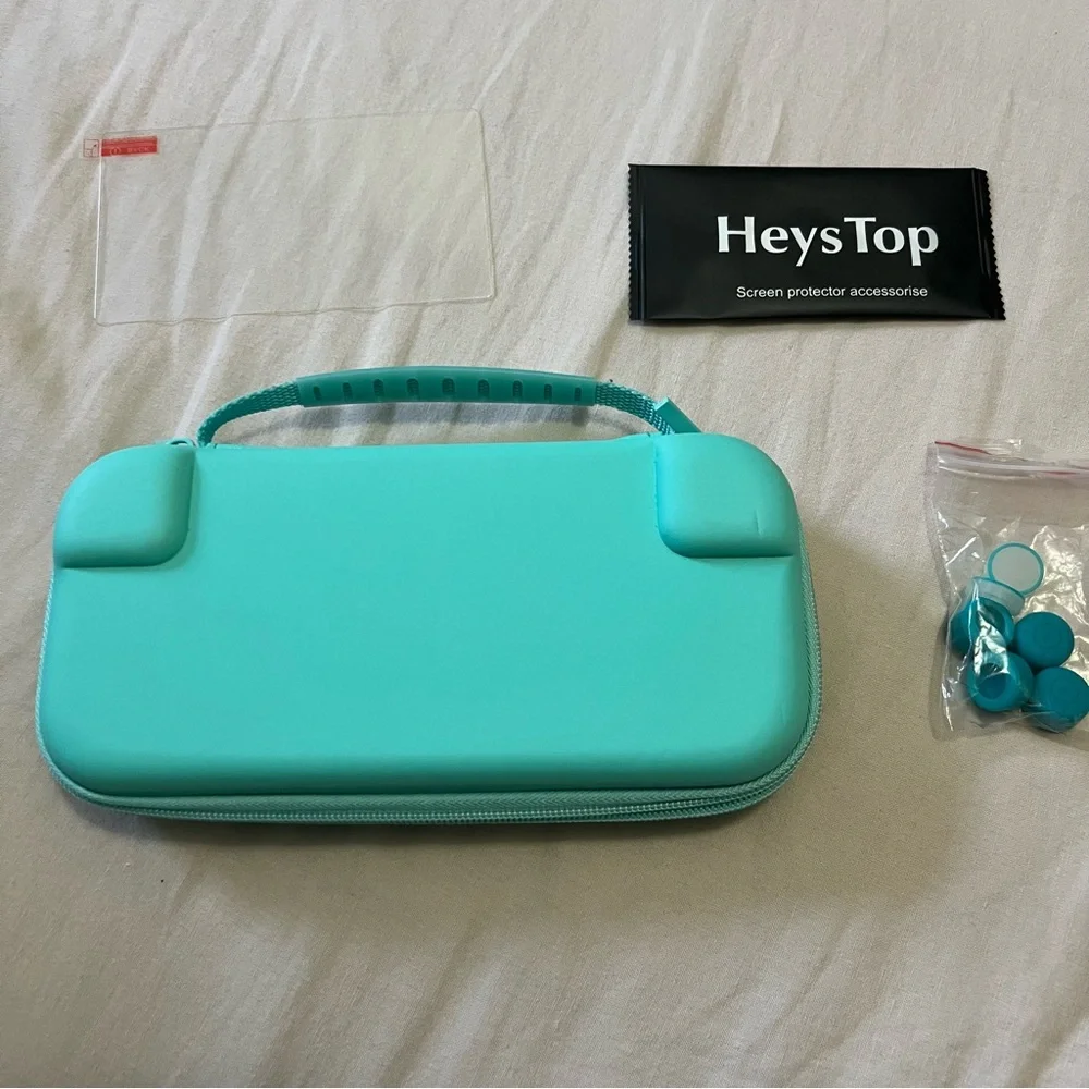 Nintendo Switch Lite Case Screen Protector Accessories - Picture 3 of 4